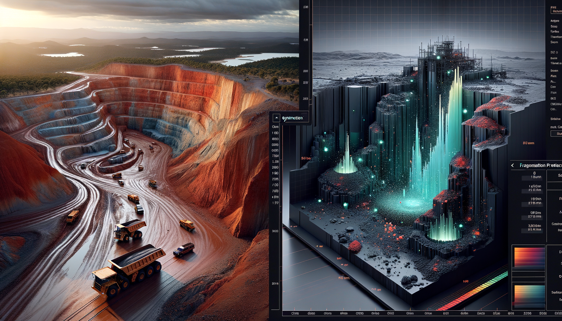 3D Digital Twin Mine Model with Blast Simulation